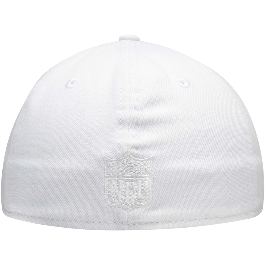 New Era Denver Broncos White on White Low Profile 59FIFTY Fitted Hat