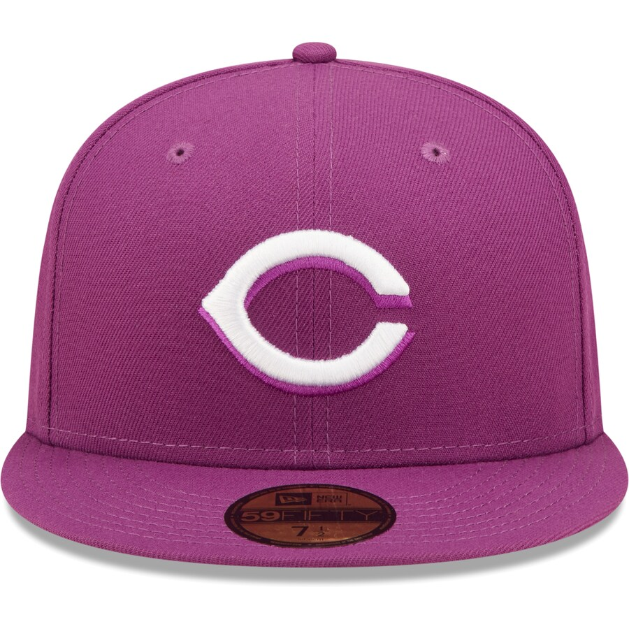 New Era Cincinnati Reds Grape Logo 59FIFTY Fitted Hat