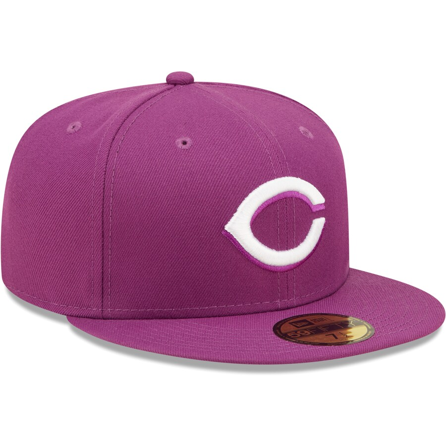 New Era Cincinnati Reds Grape Logo 59FIFTY Fitted Hat