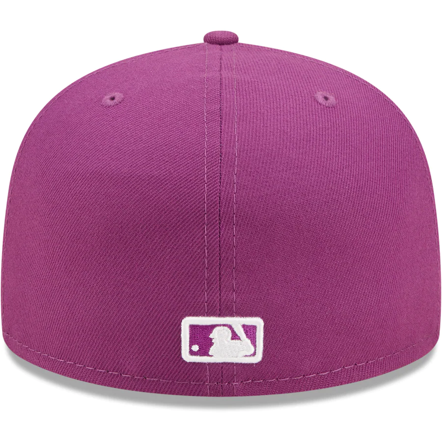 New Era Los Angeles Dodgers Grape Logo 59FIFTY Fitted Hat