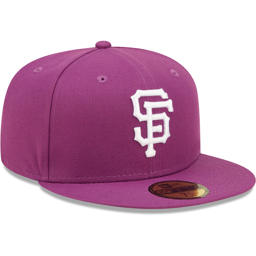 New Era San Francisco Giants Grape Logo 59FIFTY Fitted Hat