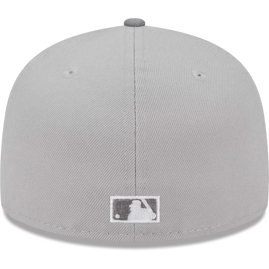 New Era Los Angeles Angels Gray Green Undervisor 2023 59FIFTY Fitted Hat