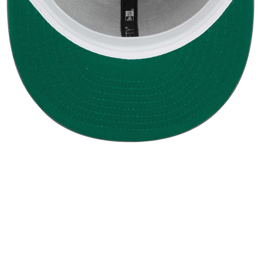 New Era Oakland Athletics Alternate Logo Gray Green Undervisor 2023 59FIFTY Fitted Hat