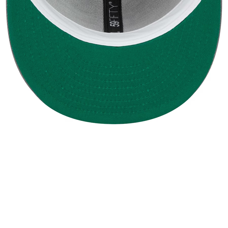 New Era Texas Rangers Gray Green Undervisor 2023 59FIFTY Fitted Hat