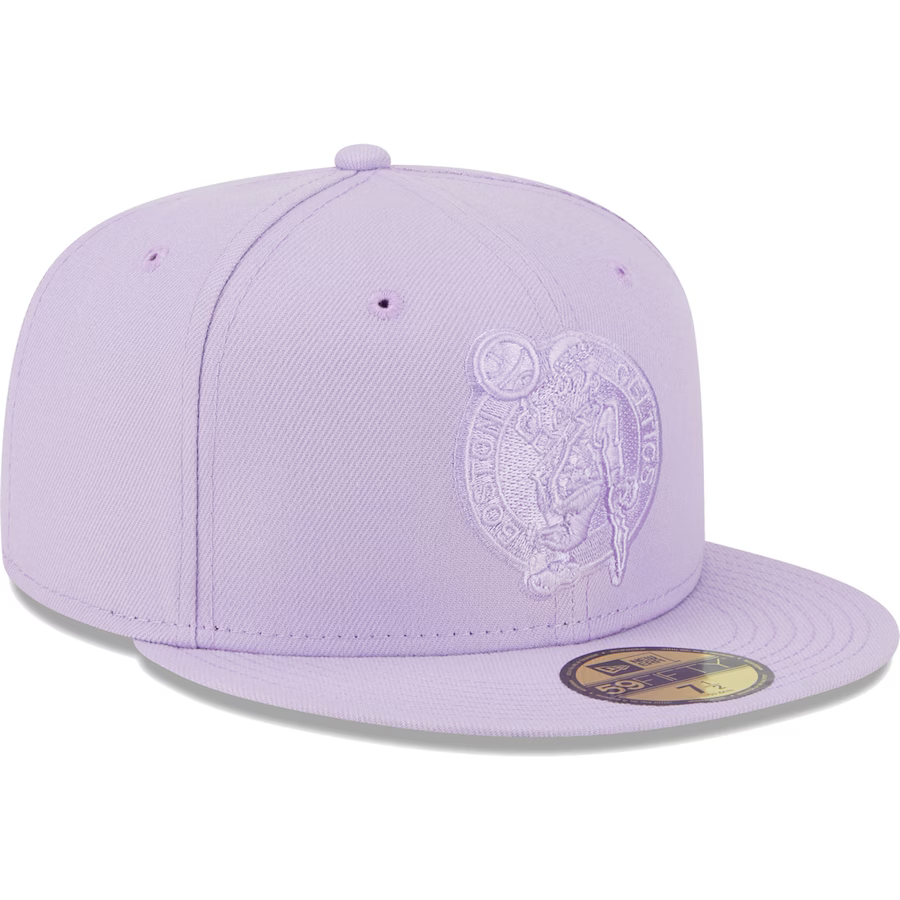 New Era Boston Celtics Lavender 59FIFTY Fitted Hat