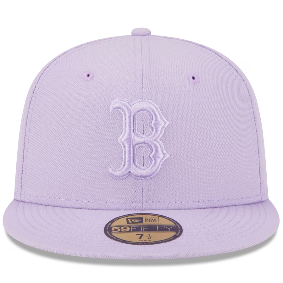 New Era Boston Red Sox Lavender 59FIFTY Fitted Hat