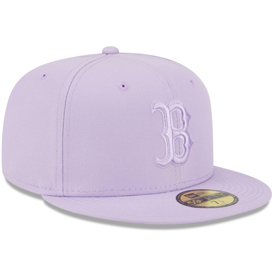 New Era Boston Red Sox Lavender 59FIFTY Fitted Hat