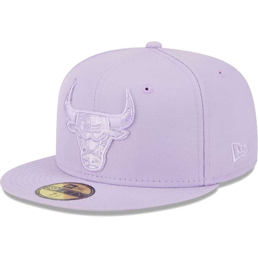 New Era Unisex NBA Chicago Bulls 6X Champs 59FIFTY Fitted Hat 70794069, Grey Undervisor 7 5/8