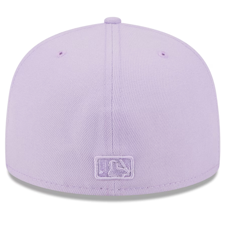 New Era Cincinnati Reds Lavender 59FIFTY Fitted Hat