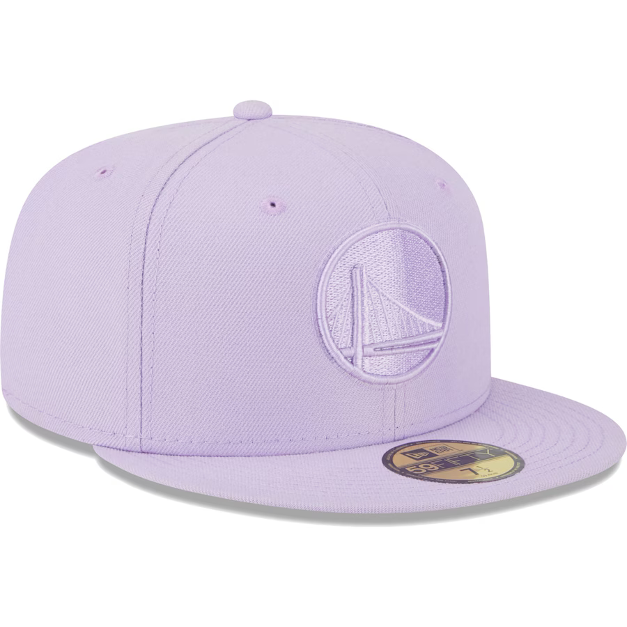 New Era Golden State Warriors Lavender 59FIFTY Fitted Hat