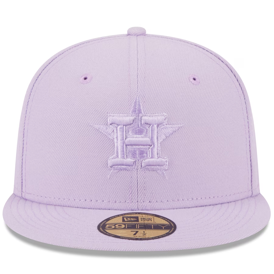 New Era Houston Astros Lavender 59FIFTY Fitted Hat