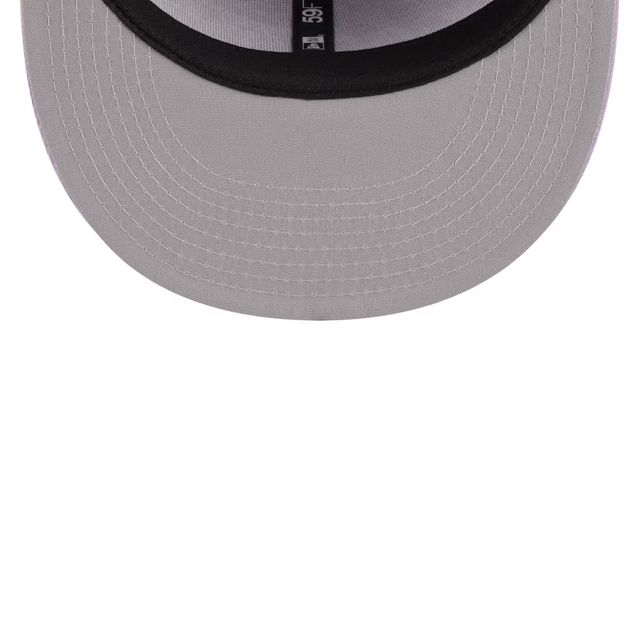 New Era Los Angeles Lakers Lavender 59FIFTY Fitted Hat