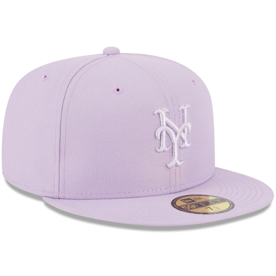 New Era New York Mets Lavender 59FIFTY Fitted Hat