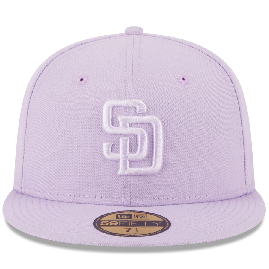 New Era San Diego Padres Lavender 59FIFTY Fitted Hat