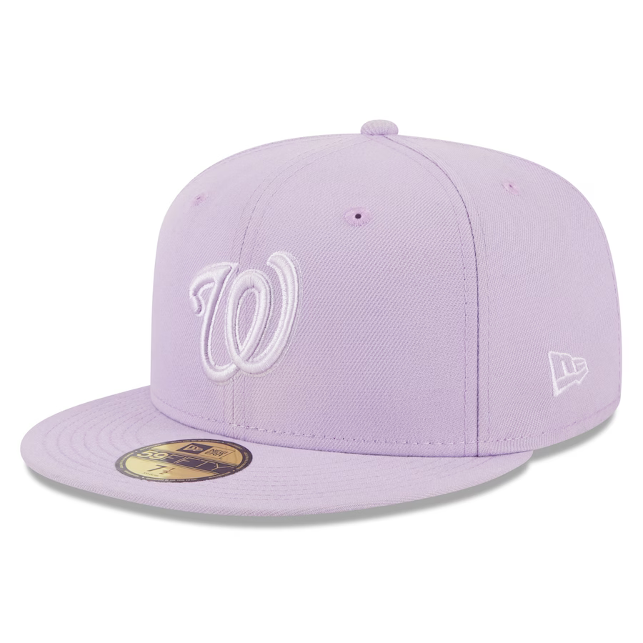 New Era Washington Nationals Lavender 59FIFTY Fitted Hat