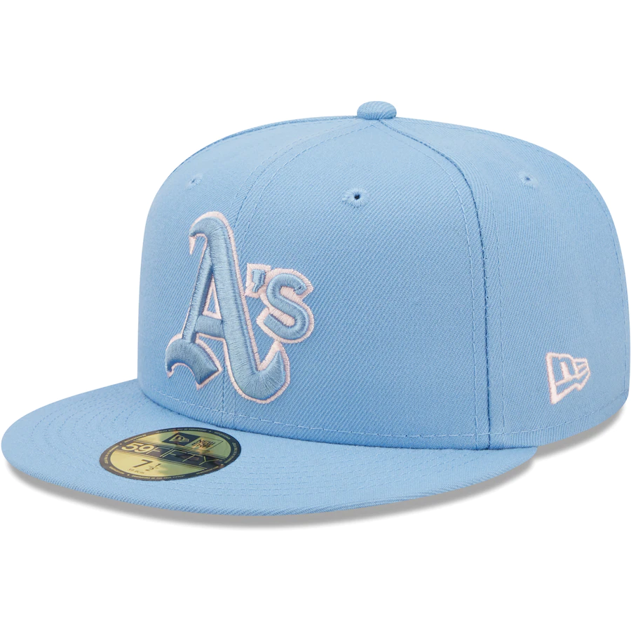New Era Oakland Athletics Light Blue 1972 World Series 59FIFTY Fitted Hat