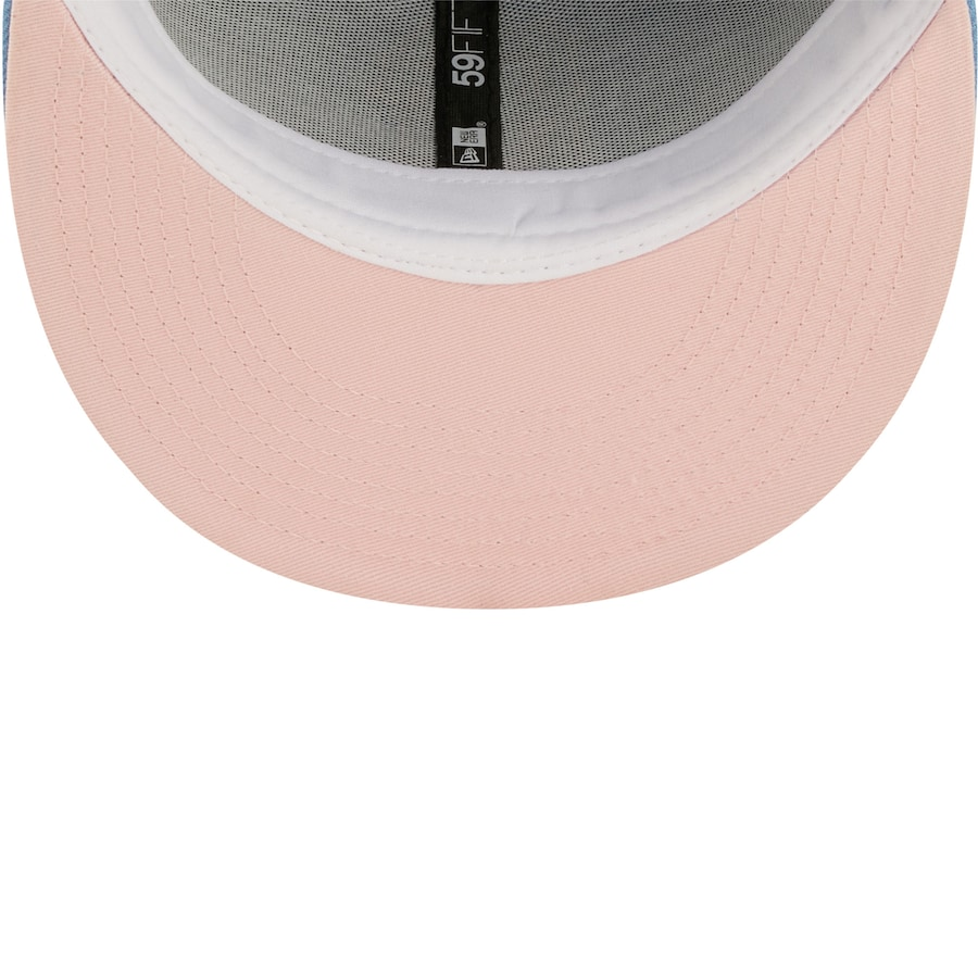 Pink/baby Blue Mexico New Era Fitted Hat – BeisbolMXShop