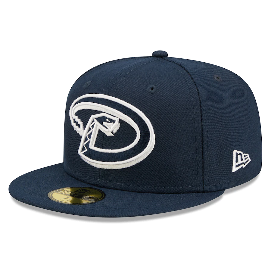New Era Arizona Diamondbacks Navy Oceanside Green Undervisor 59FIFTY ...