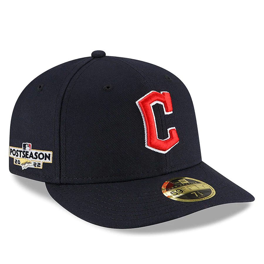 New Era Cleveland Guardians 2022 Postseason Low Profile 59FIFTY Fitted Hat