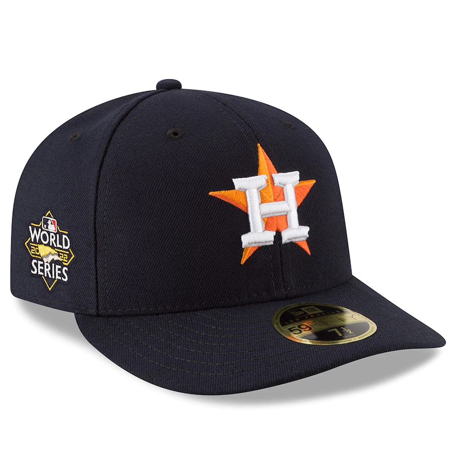New Era Houston Astros Navy 2022 World Series Low Profile 59FIFTY Fitted Hat