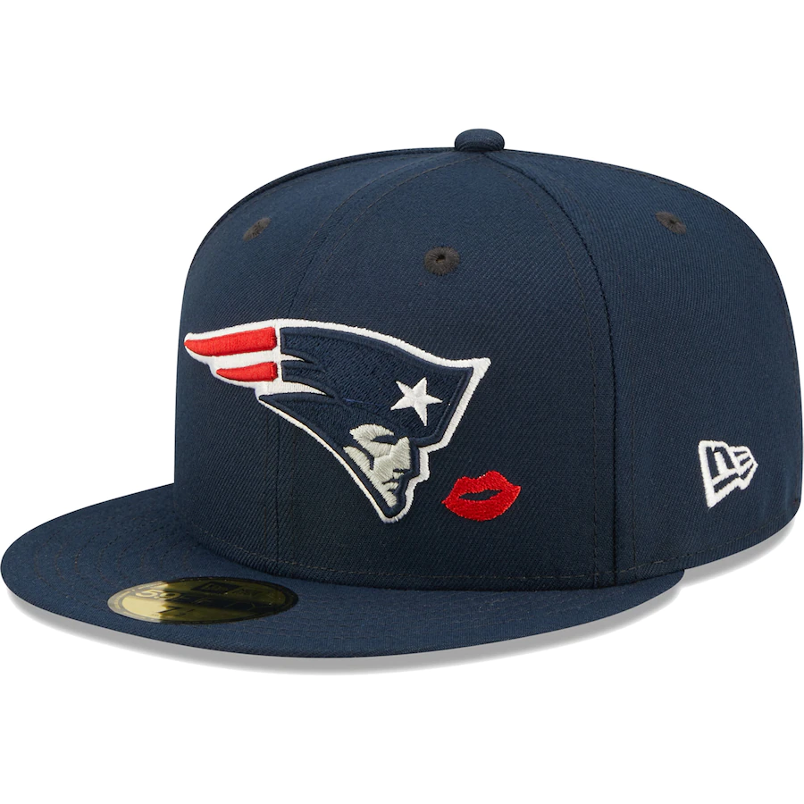 New Era New England Patriots Lips 59FIFTY Fitted Hat