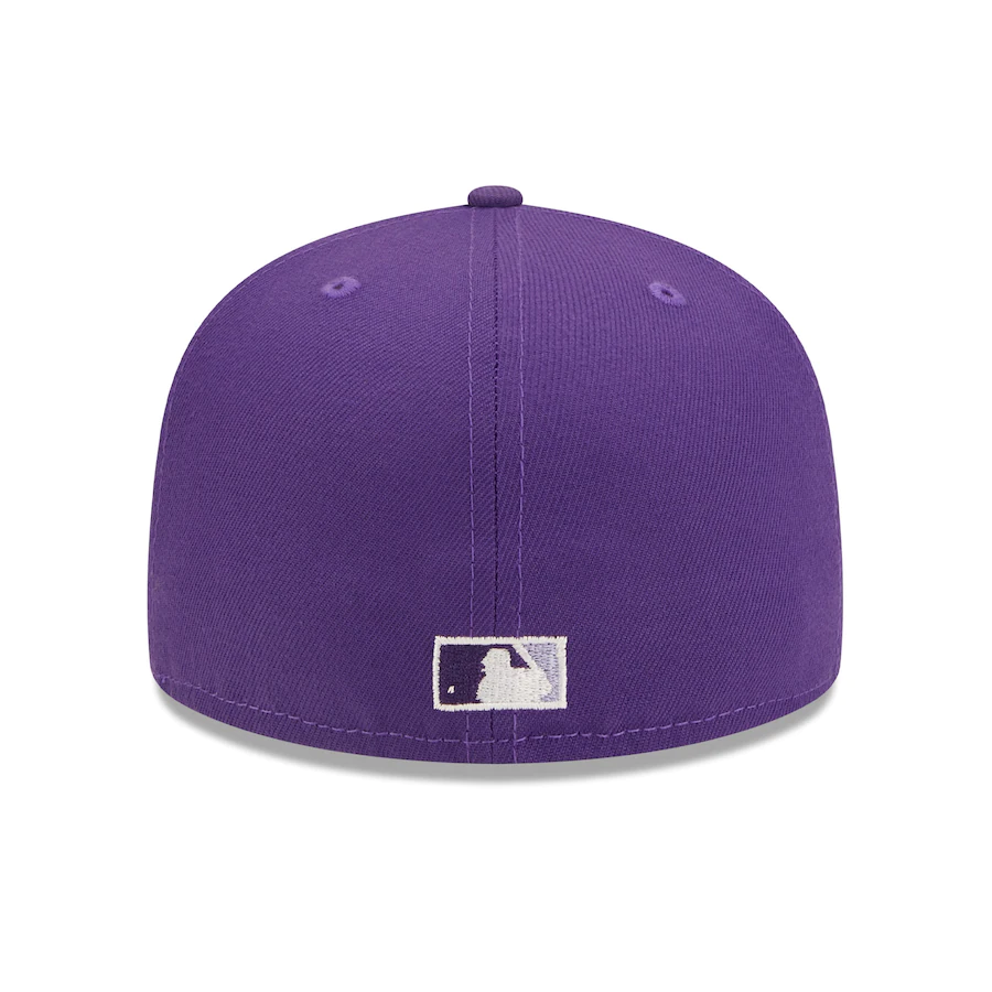 New Era Chicago Cubs Purple Lavender Undervisor 59FIFTY Fitted Hat