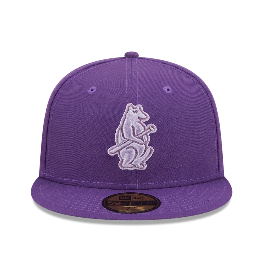 New Era Chicago Cubs Alternate Purple Lavender Undervisor 59FIFTY Fitted Hat