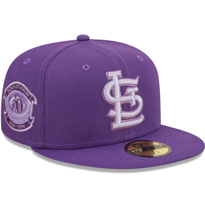 New Era Purple Lavender Undervisor 59FIFTY Fitted Hat