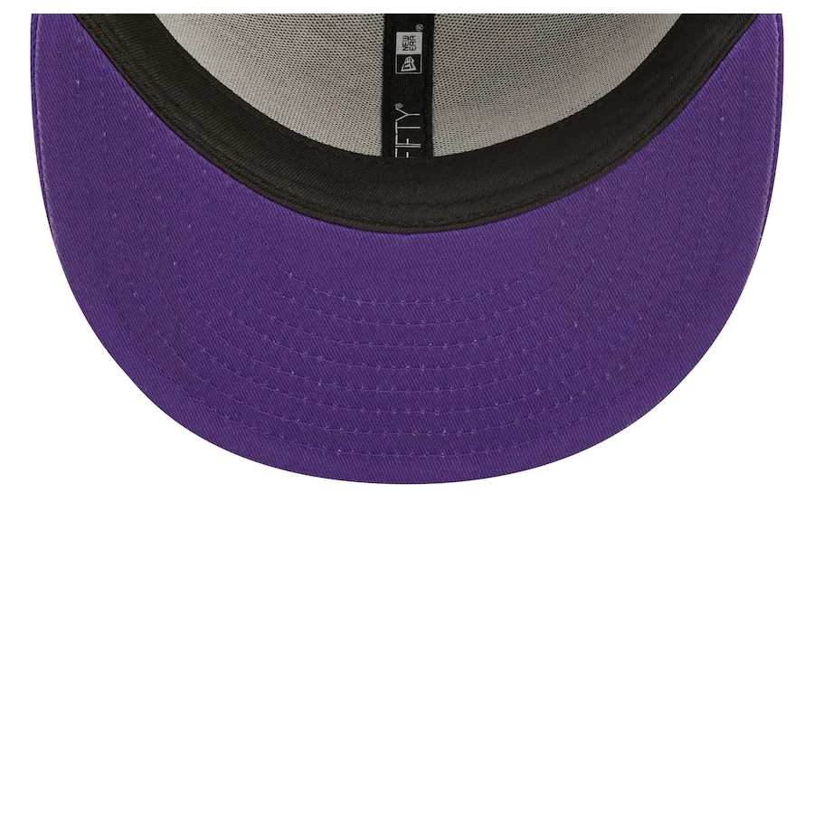 New Era Minnesota Vikings Purple Tonal 2022 Sideline 59FIFTY Fitted Hat