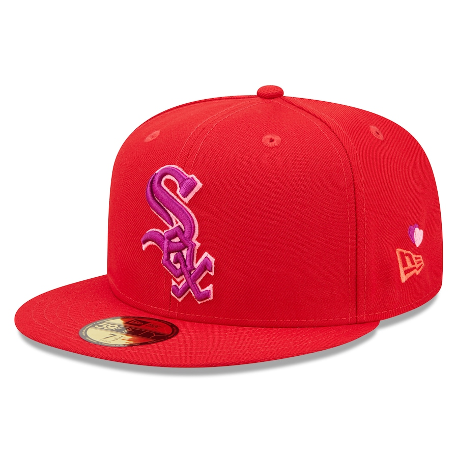 New Era Chicago White Sox Red Purple Undervisor 59FIFTY Fitted Hat
