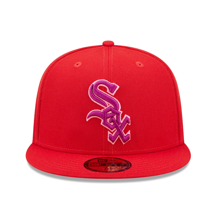New Era Chicago White Sox Red Purple Undervisor 59FIFTY Fitted Hat