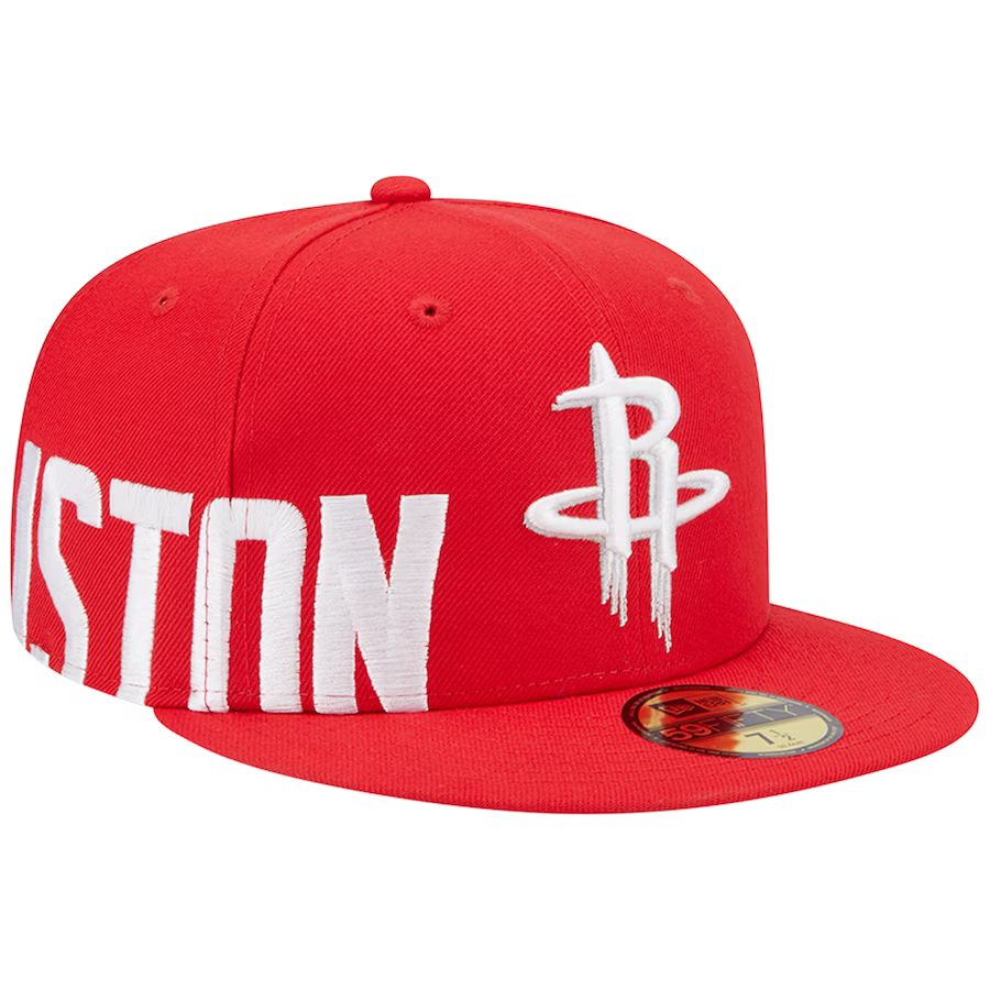 New Era Houston Rockets Side Arch Jumbo 59FIFTY Fitted Hat