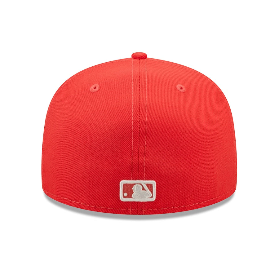 New Era Kansas City Royals Lava Highlighter Logo 59FIFTY Fitted Hat