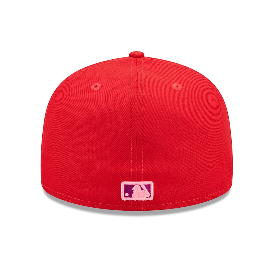New Era New York Mets Red Purple Undervisor 59FIFTY Fitted Hat