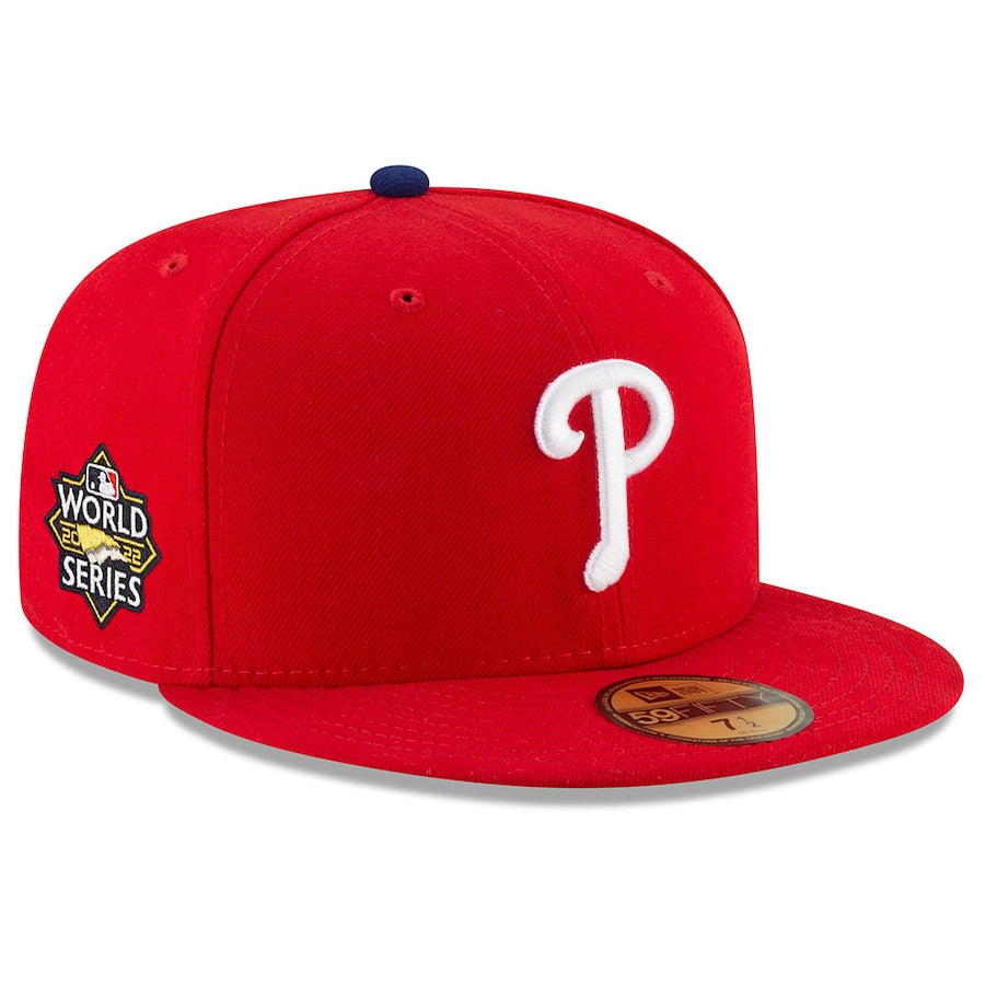 New Era Philadelphia Phillies Red 2022 World Series 59FIFTY Fitted Hat