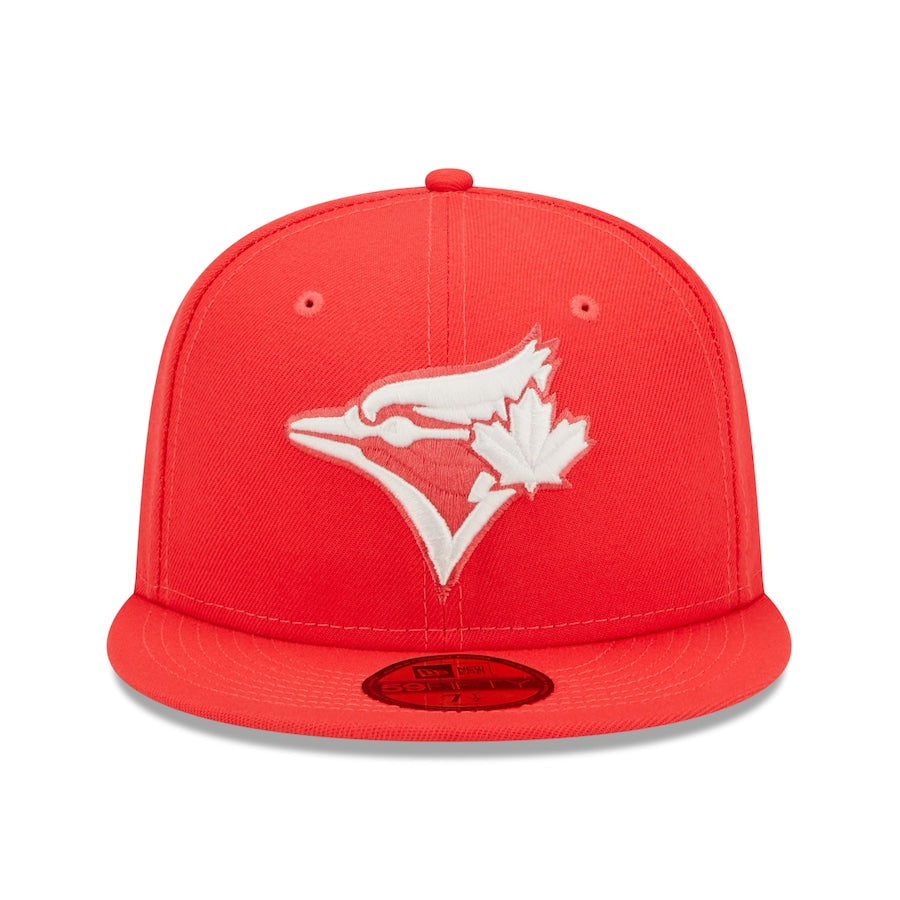 New Era Toronto Blue Jays Lava Highlighter Logo 59FIFTY Fitted Hat