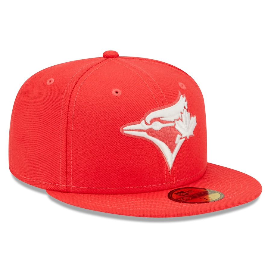 New Era Toronto Blue Jays Lava Highlighter Logo 59FIFTY Fitted Hat