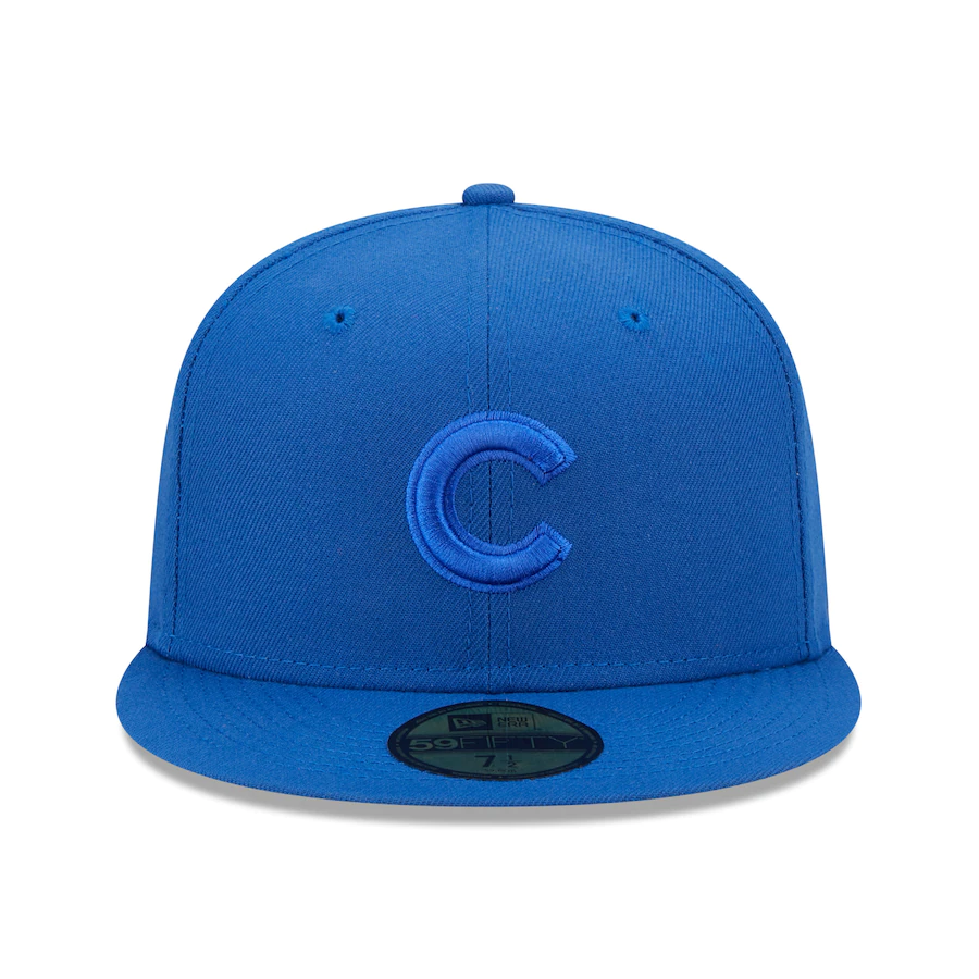 New Era Chicago Cubs Royal Blue Tonal 59FIFTY Fitted Hat