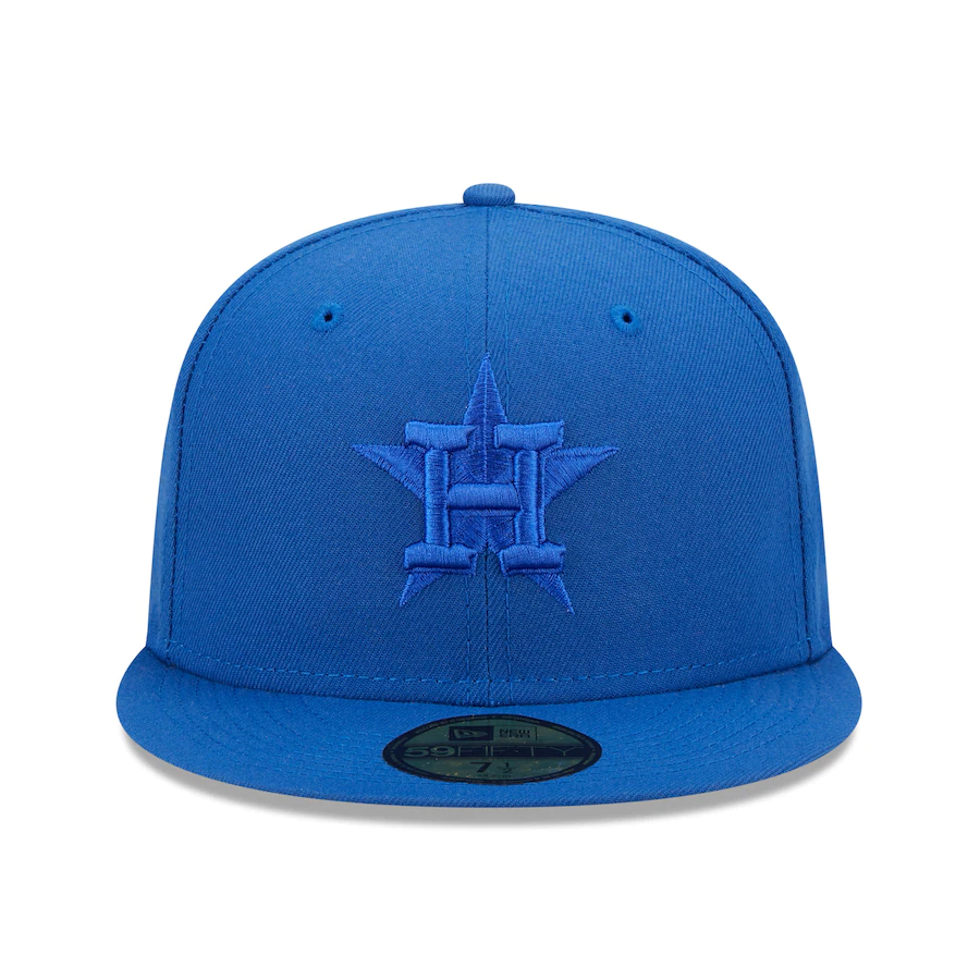 New Era Houston Astros Royal Blue Tonal 59FIFTY Fitted Hat