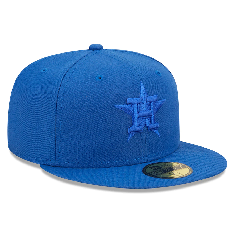 New Era Houston Astros Royal Blue Tonal 59FIFTY Fitted Hat