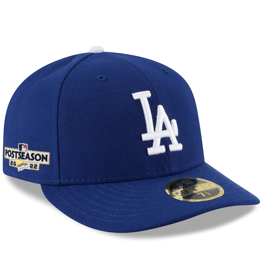 New Era Los Angeles Dodgers 2022 Postseason Low Profile 59FIFTY Fitted Hat