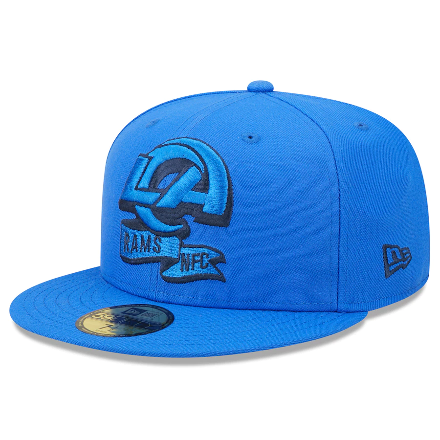 New Era Los Angeles Rams Tonal 2022 Sideline 59FIFTY Fitted Hat