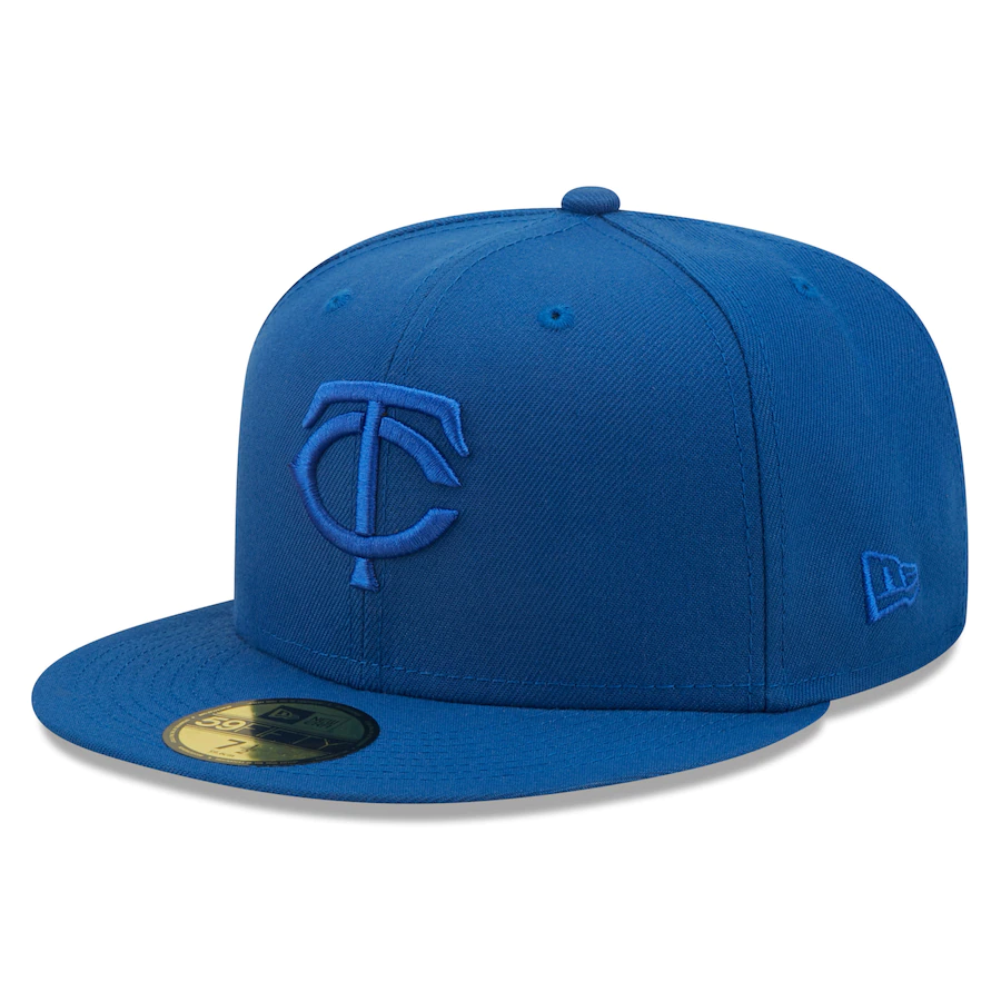 New Era Minnesota Twins Royal Blue Tonal 59FIFTY Fitted Hat