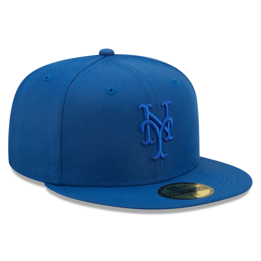 New Era New York Mets Royal Blue Tonal 59FIFTY Fitted Hat