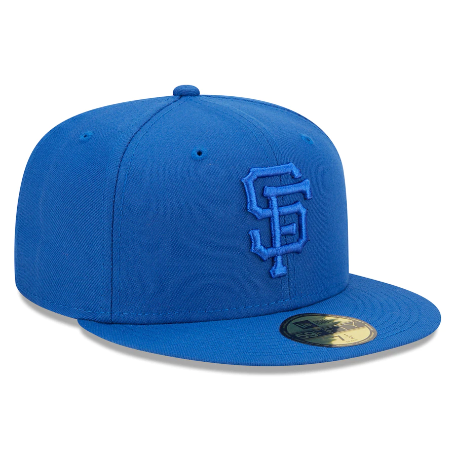 New Era San Francisco Giants Royal Blue Tonal 59FIFTY Fitted Hat