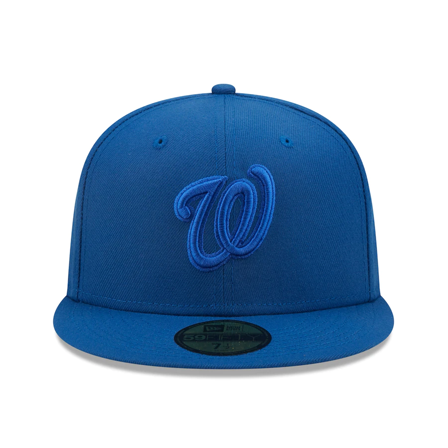 New Era Washington Nationals Royal Blue Tonal 59FIFTY Fitted Hat