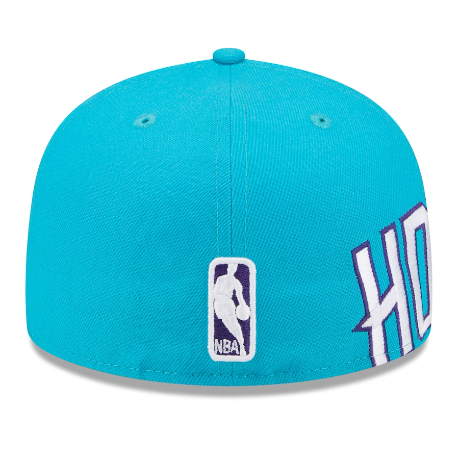 New Era Charlotte Hornets Side Arch Jumbo 59FIFTY Fitted Hat