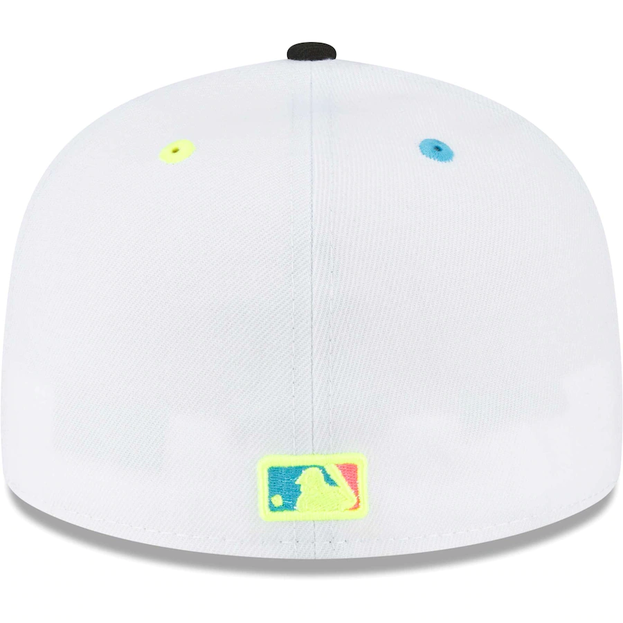 New Era Chicago Cubs White Neon Eye 59FIFTY Fitted Hat