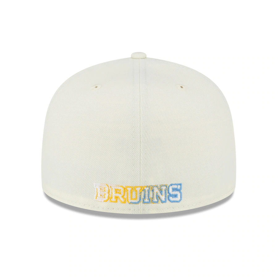 New Era UCLA Bruins Cream Chrome Color Dim 2022 59FIFTY Fitted Hat
