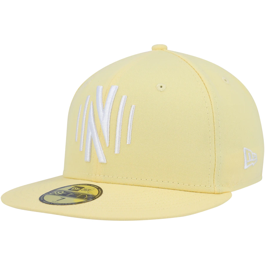 New Era Nashville SC Yellow Pastel Pack 59FIFTY Fitted Hat